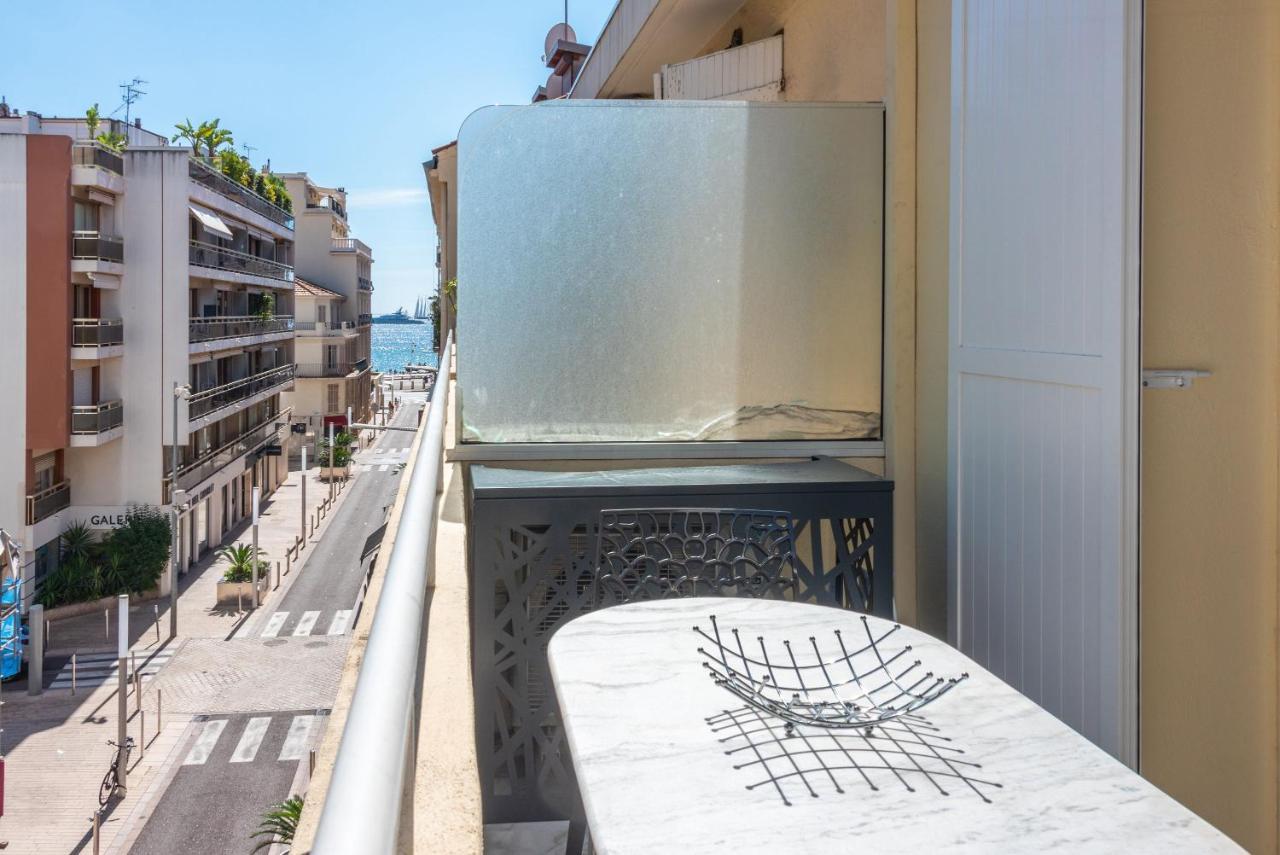 Large Studio - 50M Cannes Beach - Terrace Sea View Εξωτερικό φωτογραφία